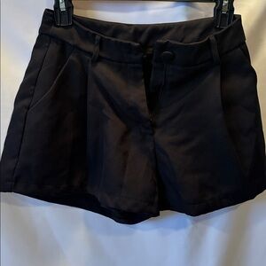 SHEIN Elegant Black Shorts - size XS